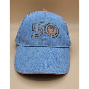 NY New York Islanders 50th Anniversary Adjustable Strapback Hat NHL 2022 NWOT